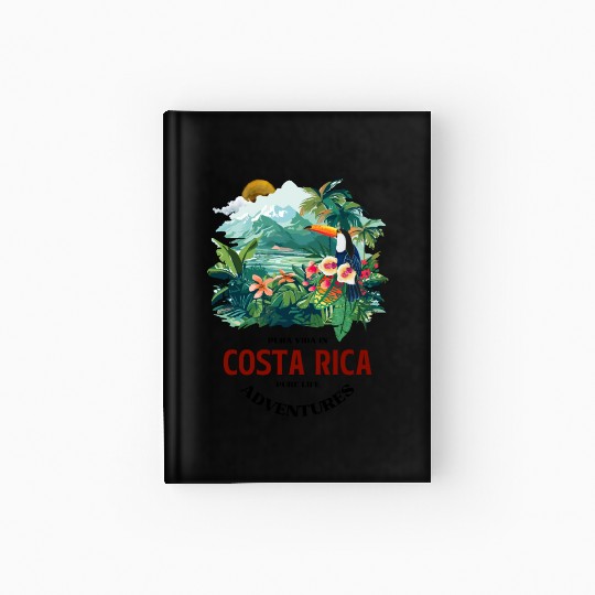 Costa Rica Nature & Macaw Adventure Hardcover Journal