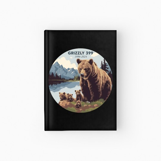 Grizzly 399 In Memory of Bear 399 Mama Forever Hardcover Journal