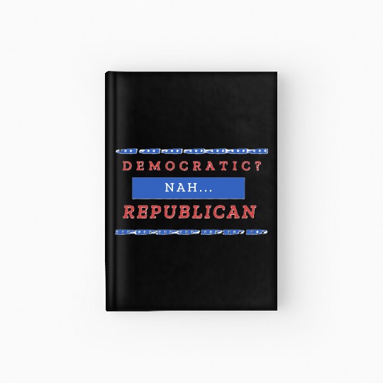US election: Vote for Republican Edition Hardcover Journal