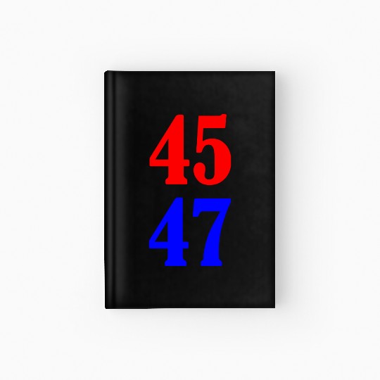 Trump President 45 & 47 Hardcover Journal