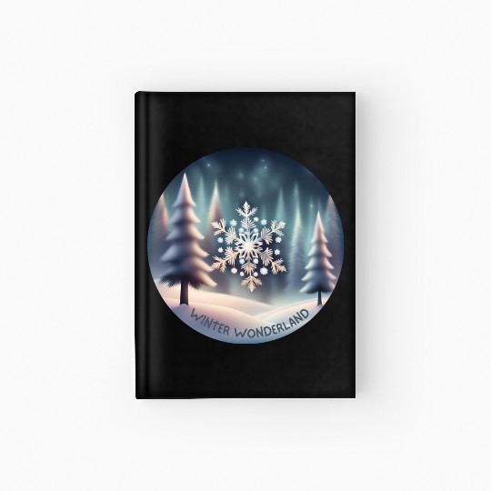 Winter Wonderland Hardcover Journal