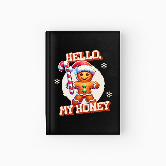 Gingerbread Man - Hello, My Honey! Hardcover Journal