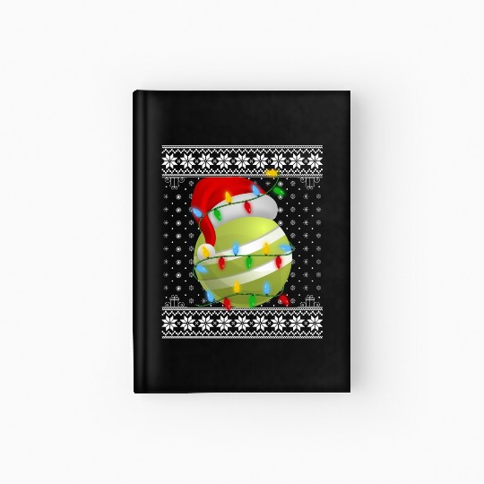 Croquet Ball Christmas Hardcover Journal