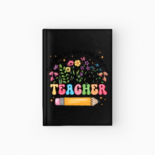 Teacher Wildflowers Hardcover Journal