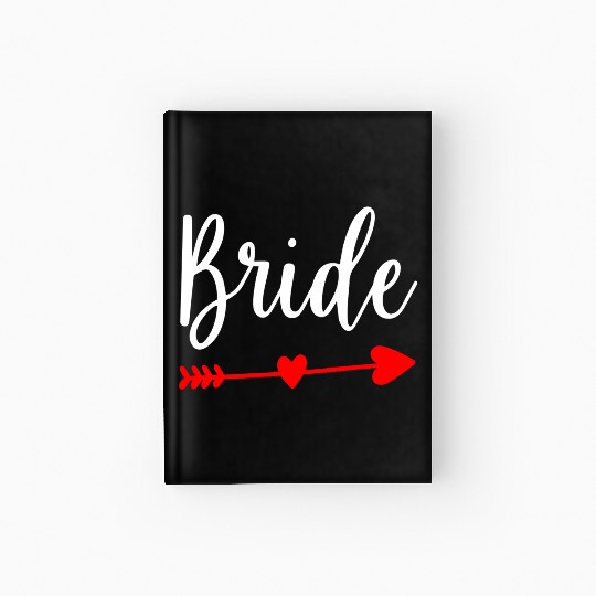 Bride Wedding Engagement Bachelorette Party Hardcover Journal