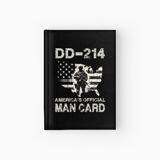DD 214 America s Official Man Card Hardcover Journal