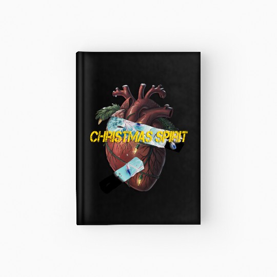 Christmas Spirit Hardcover Journal