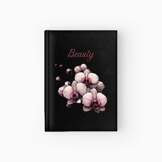 Orchid Elegance: A Symbol of Timeless Beauty Hardcover Journal