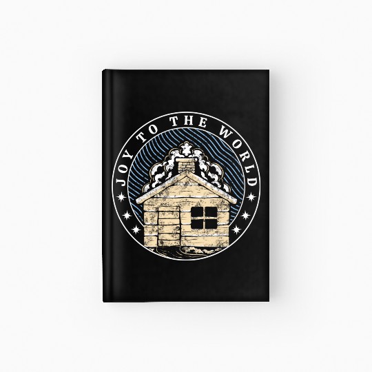 Joy to the World design Hardcover Journal