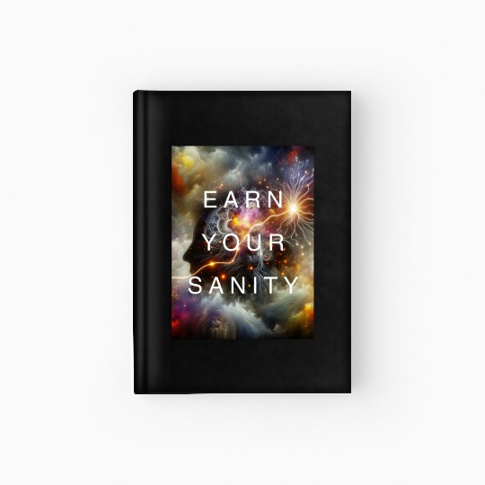 EARN YOUR SANITY Hardcover Journal
