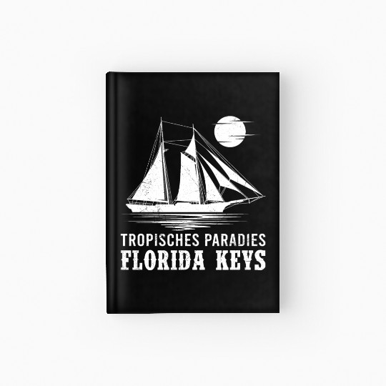 Florida TROPICAL PARADISE KEY-WEST COAST Hardcover Journal