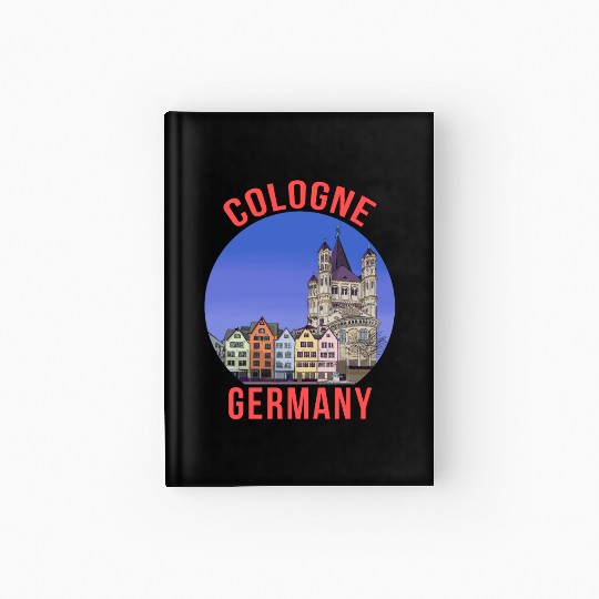 Cologne Germany Hardcover Journal