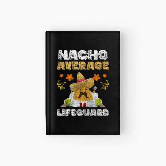 Lifeguards Job Volunteering Swimming Trunks Hardcover Journal