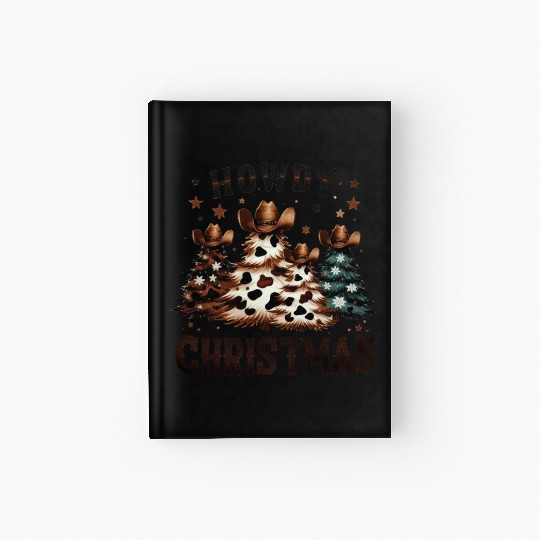 Howdy Christmas, Western Christmas Hardcover Journal