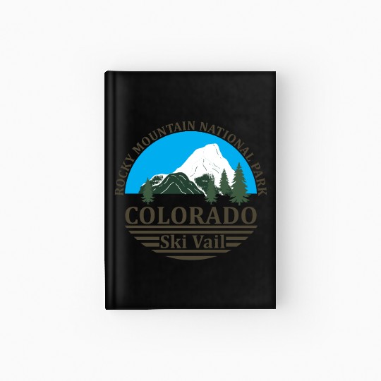 Vail Colorado ski resort Hardcover Journal