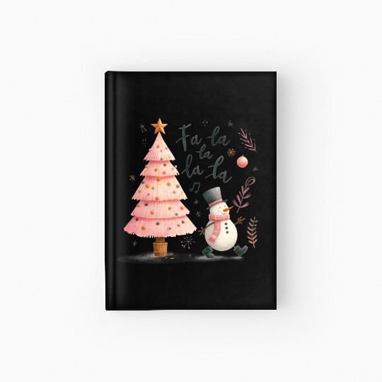 Fa La La La La, Merry Christmas Hardcover Journal