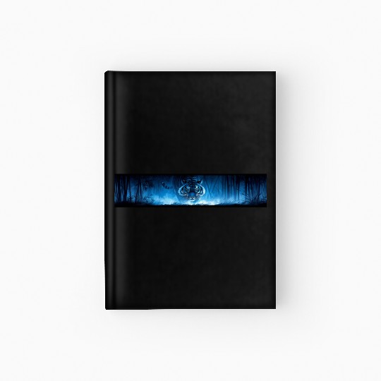 Majestic Tiger in the Bamboo Forest Hardcover Journal