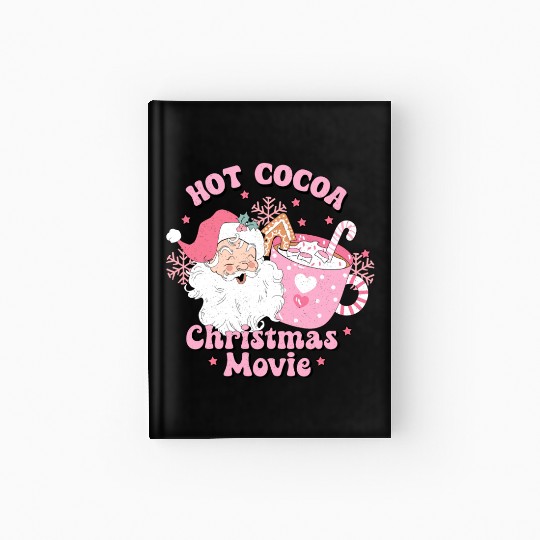 HOT COCOA CHRISTMAS MOVIE Hardcover Journal