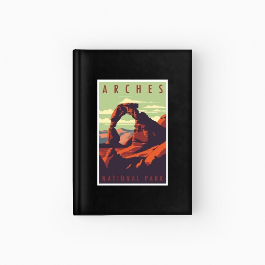 Arches National Park Hardcover Journal
