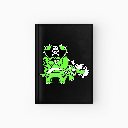 Triceratops Stegosaurus 2 Dinosaur Pirates Dinos Hardcover Journal