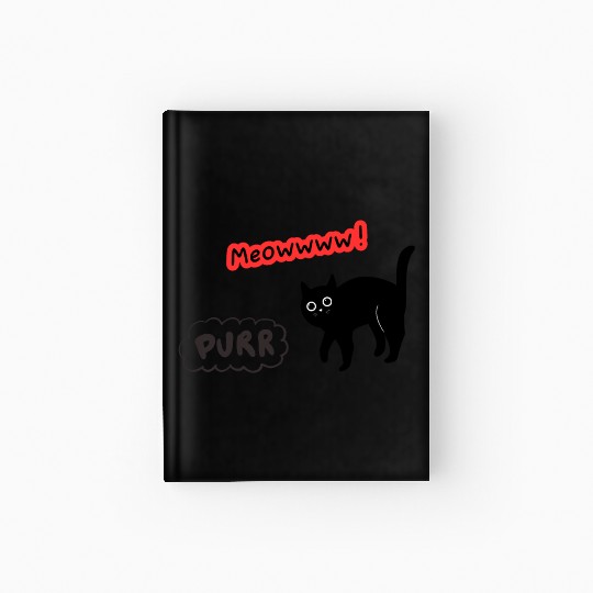 Meow Hardcover Journal