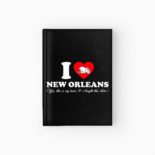 Groovy I Love New Orleans Hardcover Journal