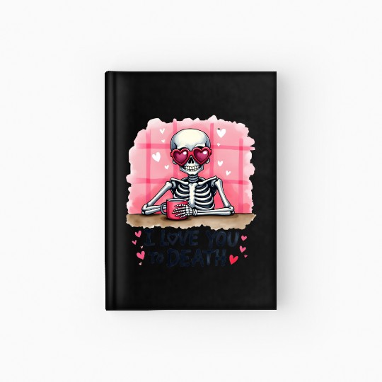 Valentines Retro, Valentine Day Hardcover Journal