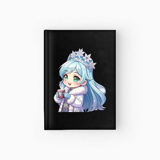 Snow Much Fun Winter Wonderland Girl Hardcover Journal Gift