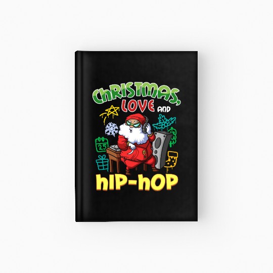Christmas, Love & Hip Hop, Santa’s Holiday Look Hardcover Journal