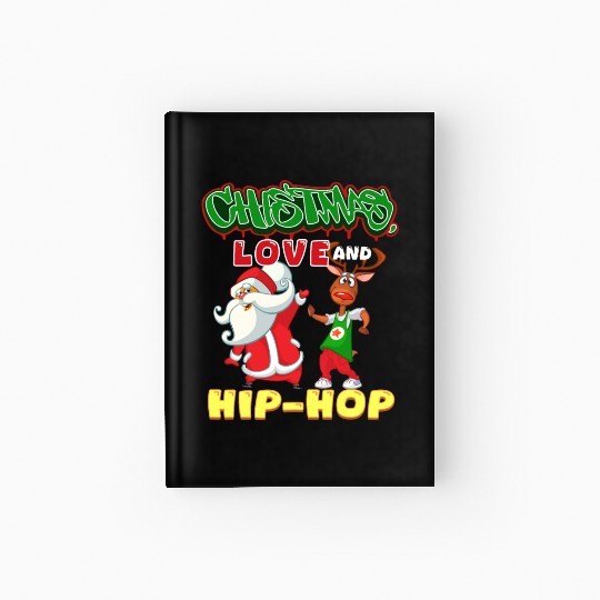 Christmas, Love & Hip Hop, Santa’s Holiday Look Hardcover Journal