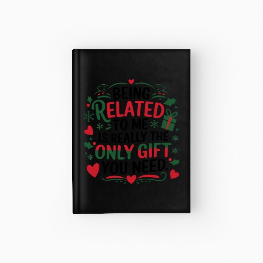 Family Ties Christmas Cheer Hardcover Journal
