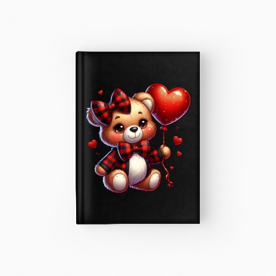 Valentines Retro, Valentine Day Hardcover Journal
