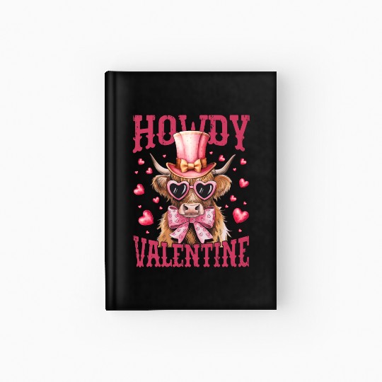 Howdy Valentine Hardcover Journal