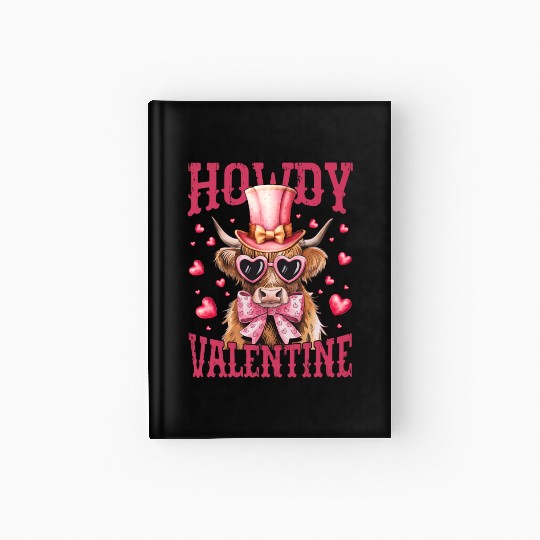 Howdy Valentine Hardcover Journal