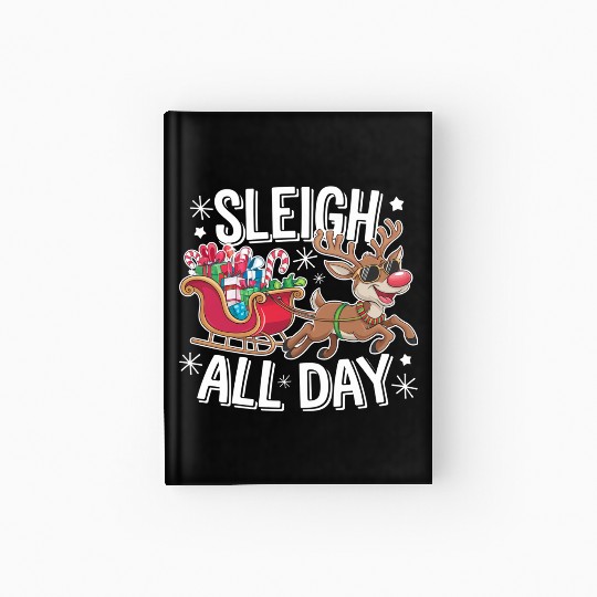 Sleigh All Day Hardcover Journal