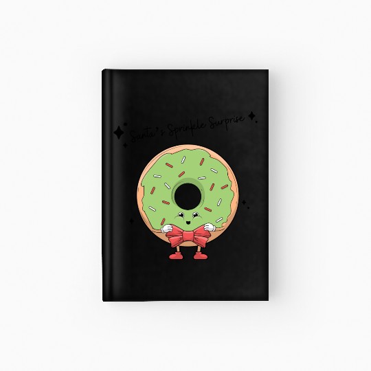 Santa's Sprinkle Surprise Hardcover Journal