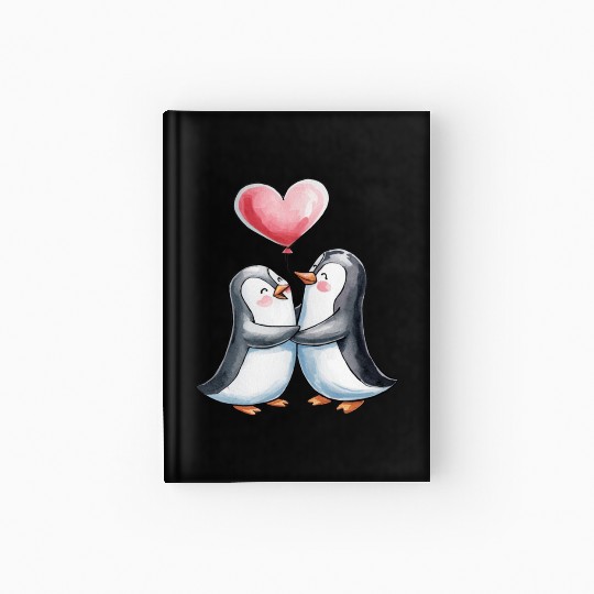 Happy Valentines Day, Trendy Valentine Hardcover Journal