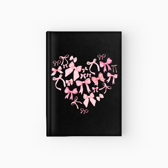 Valentines Day, Retro Valentine, Coquete Valentine Hardcover Journal
