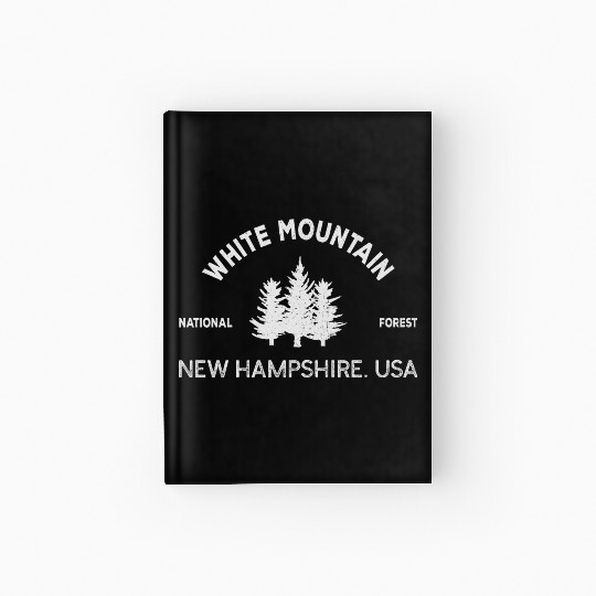 White Mountains Forest Nature New Hampshire Hardcover Journal