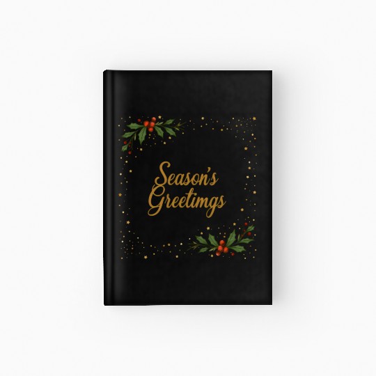 season's greetings Hardcover Journal