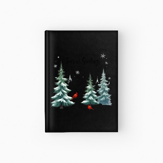 season's greetings Hardcover Journal