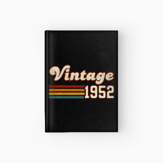 73rd Birthday Gift - Vintage 1952 Hardcover Journal