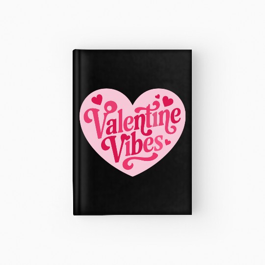 Valentines Day, Retro Valentine, Coquete Valentine Hardcover Journal