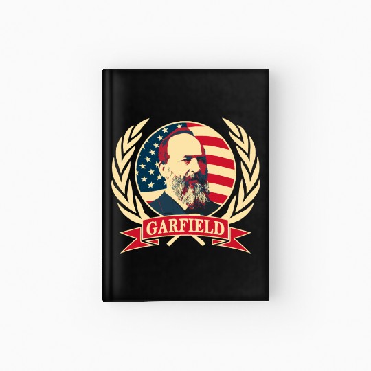 President James Abraham Garfield Hardcover Journal