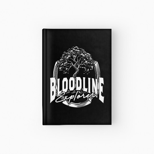 Genealogy Genealogist Bloodline Explorer Hardcover Journal