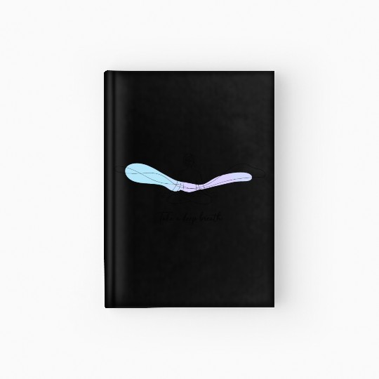 Peaceful Meditation Take a Deep Breath Hardcover Journal