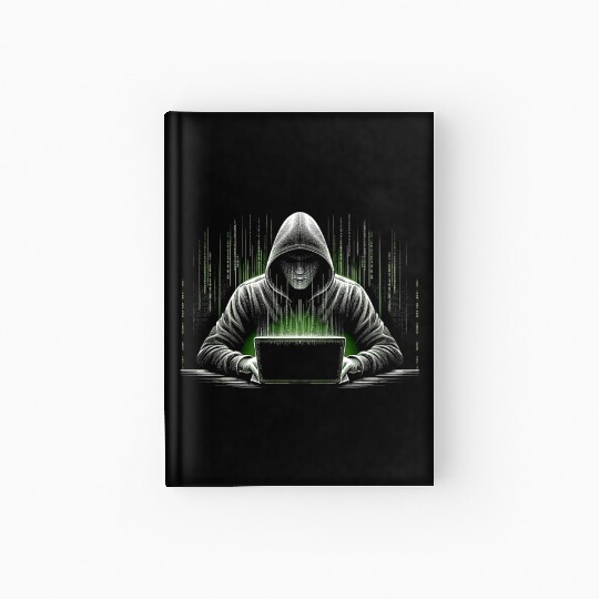 Hacker Programmer Computer Science Hardcover Journal