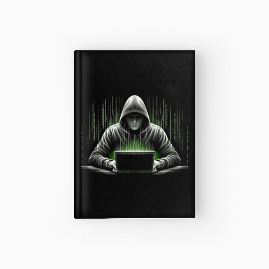 Hacker Programmer Computer Science Hardcover Journal