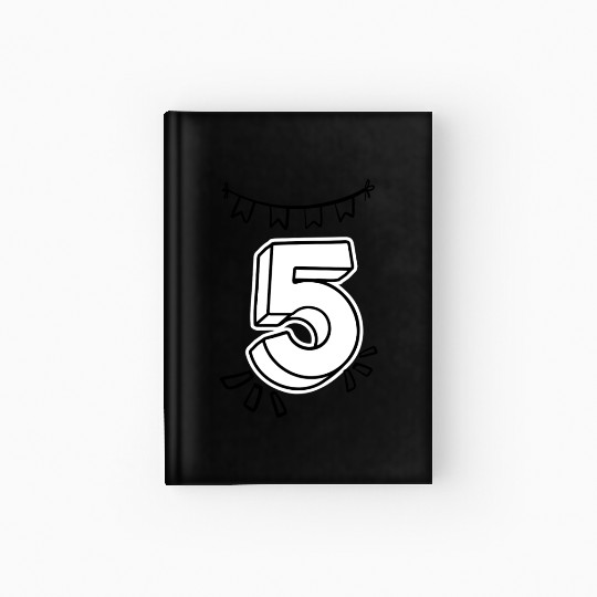 Coloring Hardcover Journal: Number 5 – Creative Birthday Keeps
