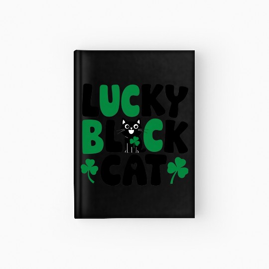 Black Cat Lover Designs Hardcover Journal
